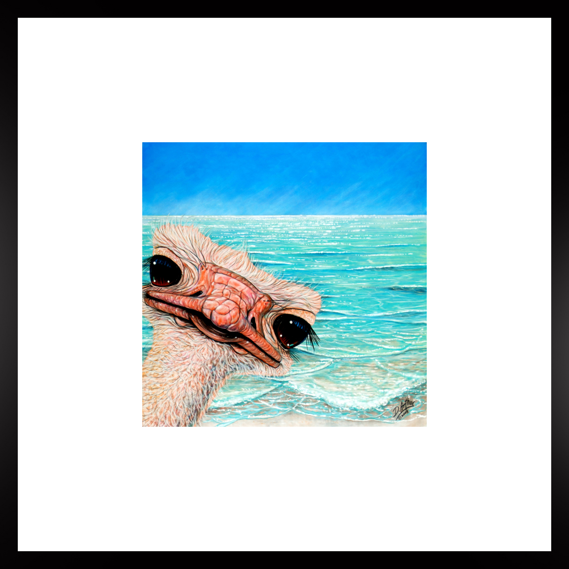 D. Arthur Wilson Another Day at The Beach (Framed) Open Edition